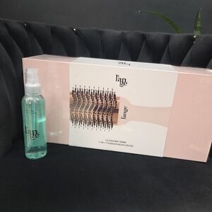 Lange Le Volume 75mm Titanium Brush Dryer in Pink and Black